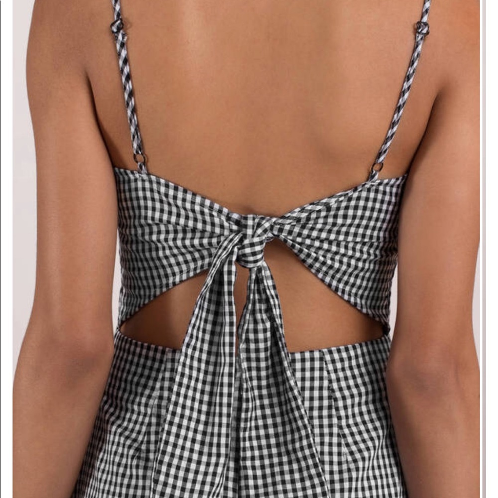 Tobi Gingham Bodycon Dress size L